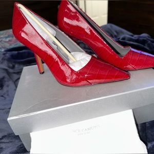 Red Vince Camuto Pumps!